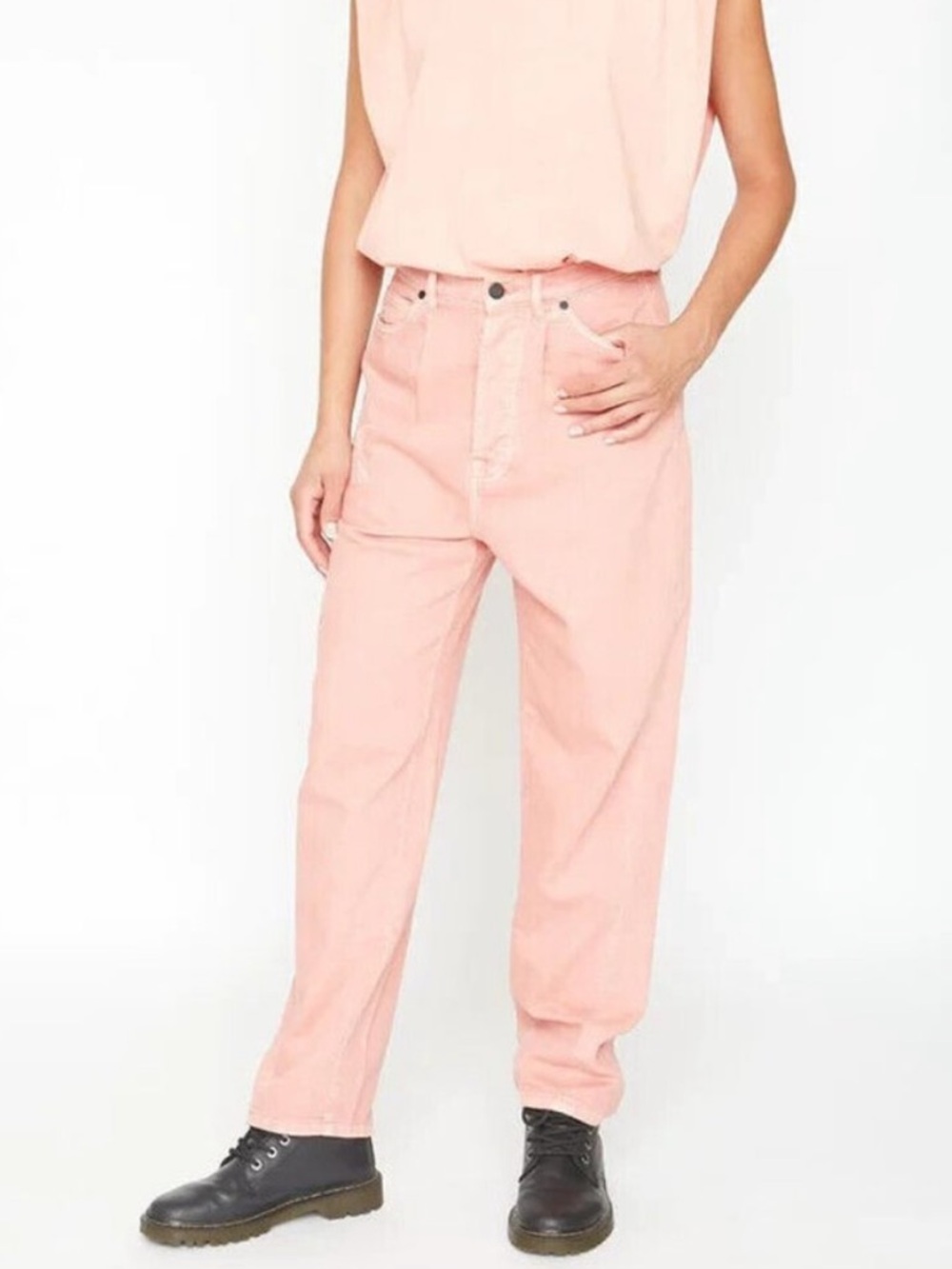 Free People x Sandrine Rose Wide Leg Pant Jeans NWT Size 27